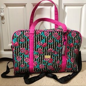 betsey johnson weekender duffle bag